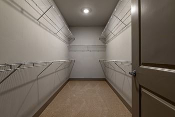 Spacious closet
